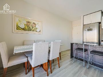 SALA DE ESTAR E JANTAR INTEGRADAS COM M�VEIS PLANEJADOS