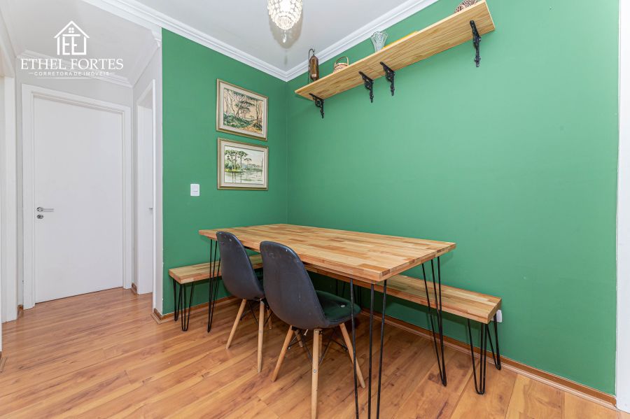 SALA DE JANTAR INTEGRADA COM DETALHES MODERNOS