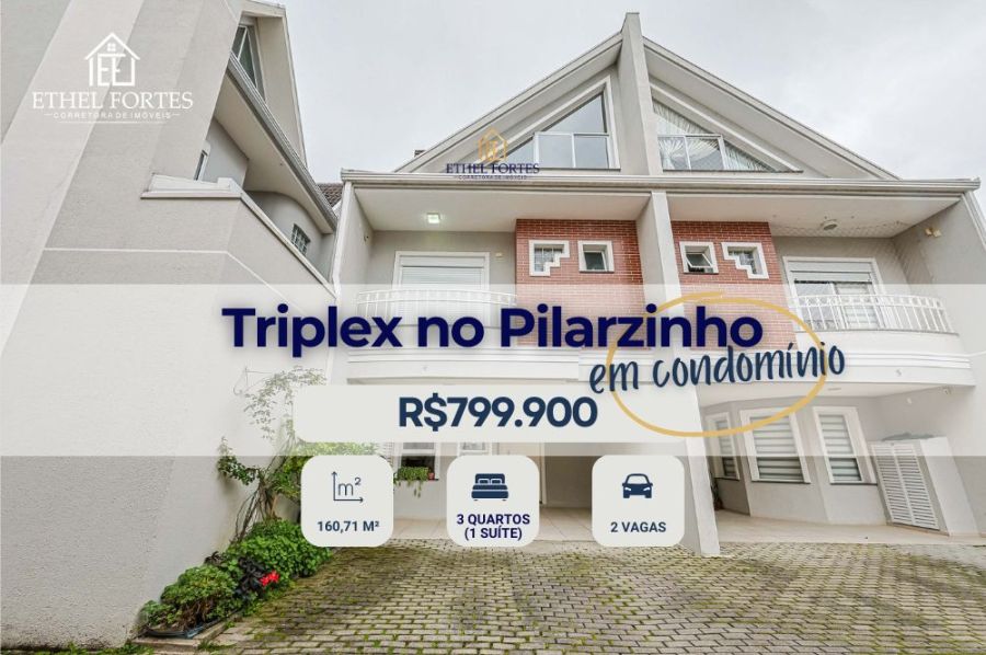 Sobrado em Condomínio - Venda - Pilarzinho - Curitiba - PR