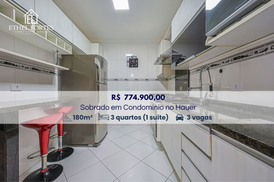 Sobrado em Condomnio - Venda - Hauer - Curitiba - PR