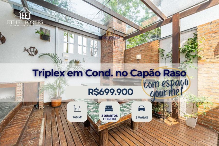 Sobrado em Condomínio - Venda - Capão Raso - Curitiba - PR