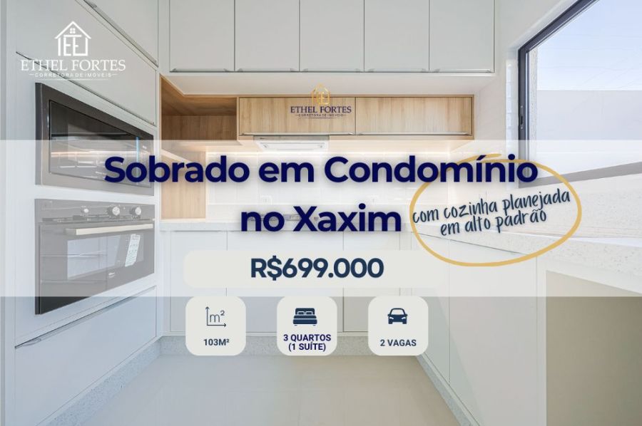 Sobrado em Condom�nio - Venda - Xaxim - Curitiba - PR