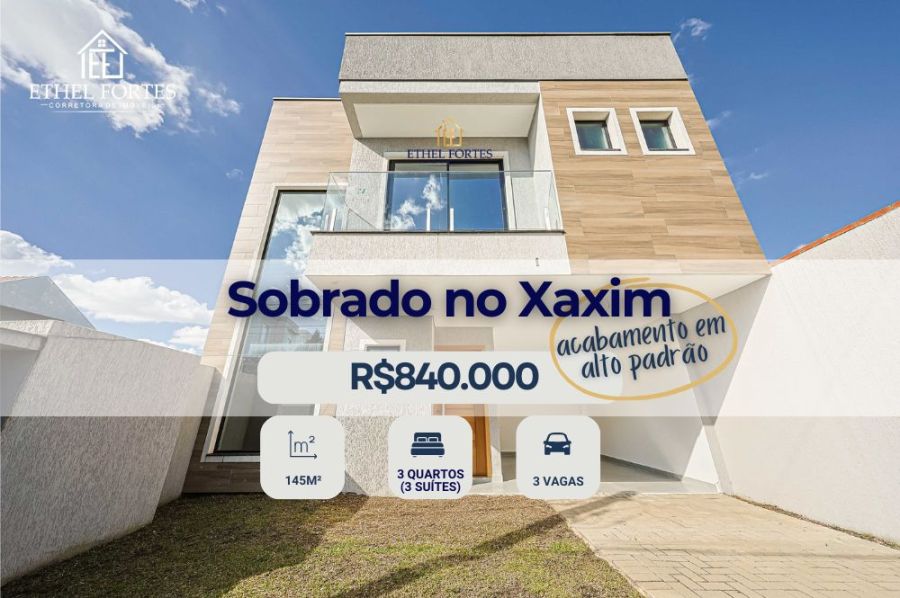 Sobrado - Venda - Xaxim - Curitiba - PR