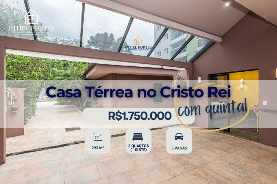 Casa - Venda - Cristo Rei - Curitiba - PR
