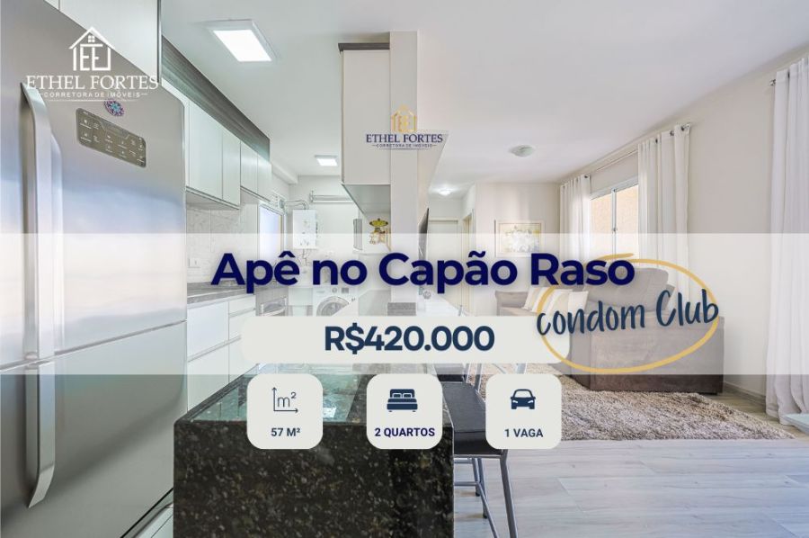 Apartamento - Venda - Capão Raso - Curitiba - PR