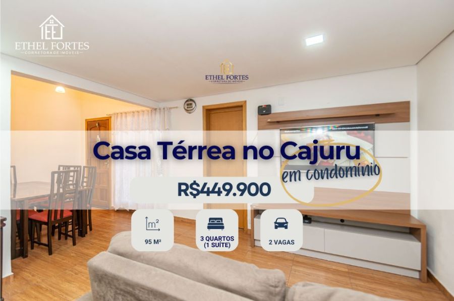 Casa em Condom�nio - Venda - Cajuru - Curitiba - PR