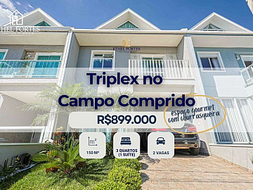 Sobrado triplex em Condom�nio