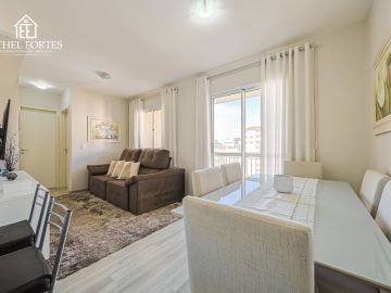 SALA DE ESTAR E JANTAR INTEGRADAS COM MVEIS PLANEJADOS