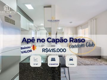 Apartamento em Condomnio Club no Capo Raso/Pinheirinho
